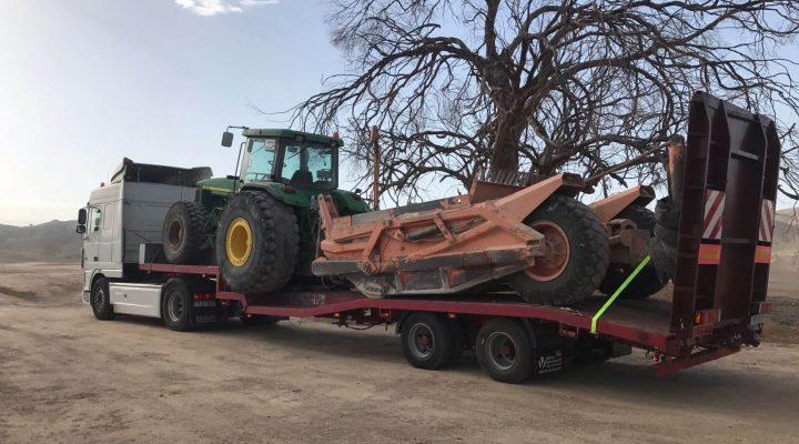 Transporte Herramientas y Maquinaría Pesada en Madrid